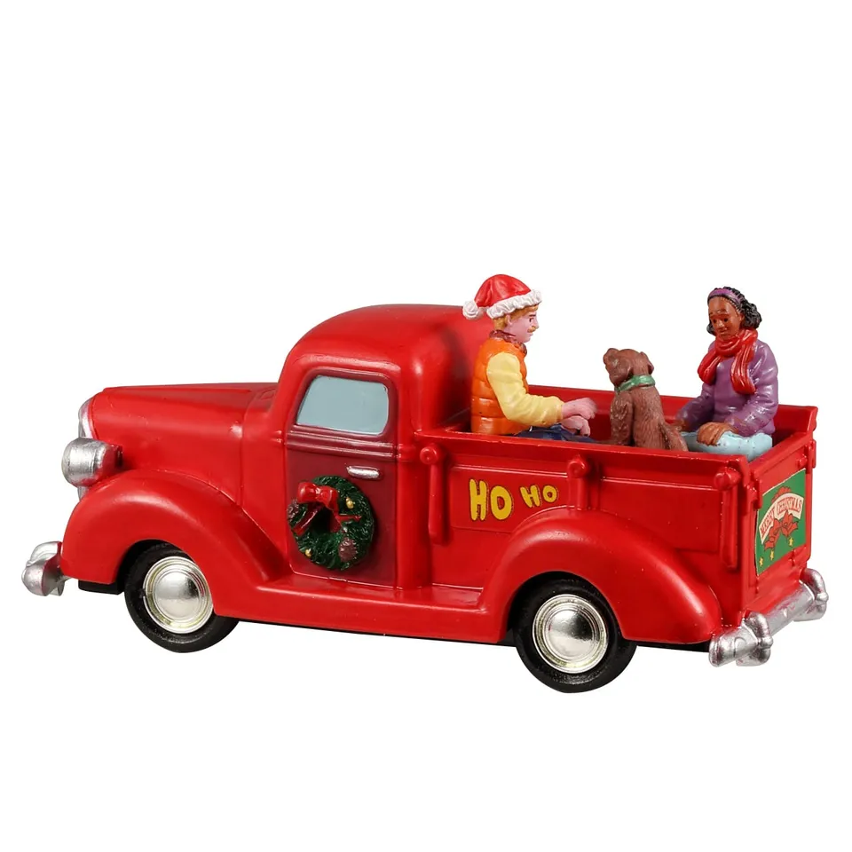 lemax-jolly-joyride-carols-miniatur-pickup-truck-caddington-village image 1