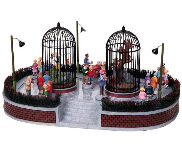 lemax-city-zoo-visitors-miniatur-figuren-set-zoo-besucher image 1