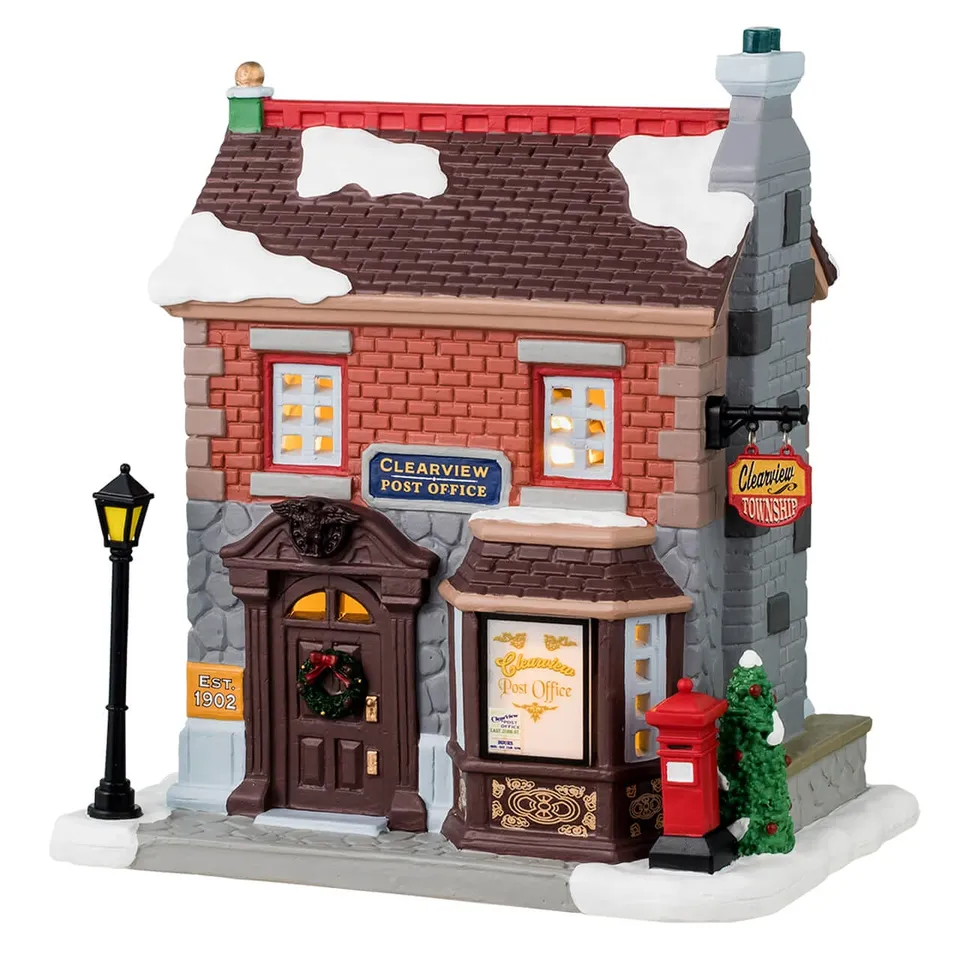 lemax-clearview-post-office-weihnachtshaus-1902 image 1