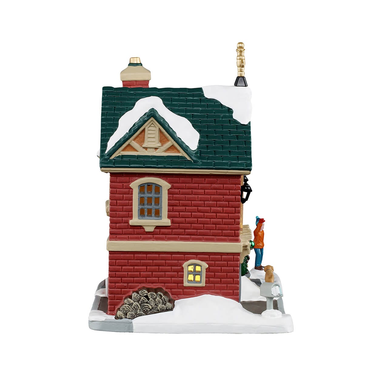 lemax-the-little-brick-house-caddington-miniaturhaus-beleuchtet image 2