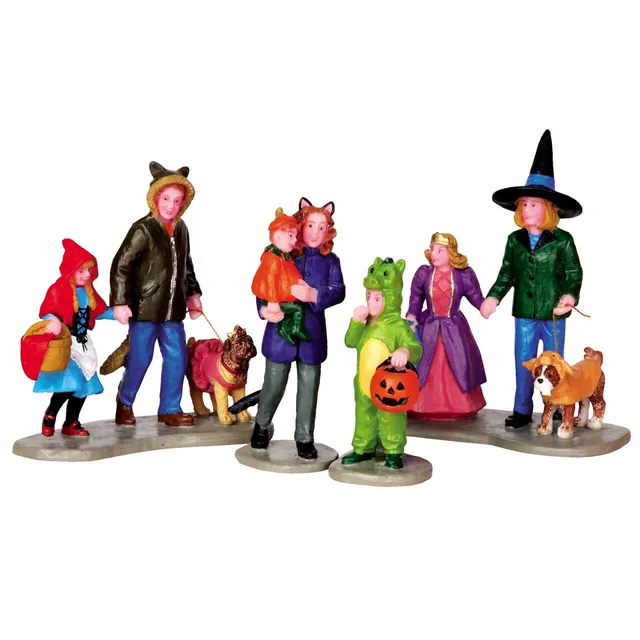 lemax-trick-or-treating-fun-4-teiliges-figuren-set-spooky-town image 1