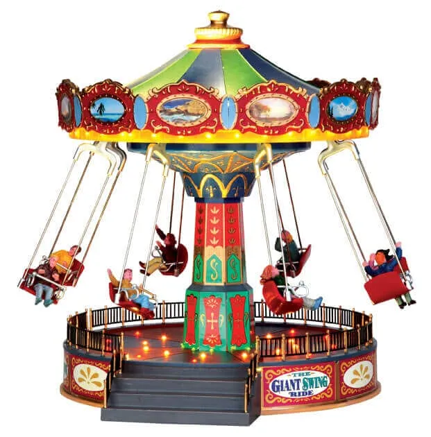 lemax-the-giant-swing-ride-fahrgesch-ft-mit-licht image 1