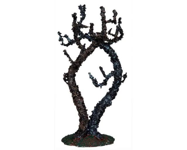 lemax-double-lichen-covered-tree-spooky-town-miniaturbaum image 1