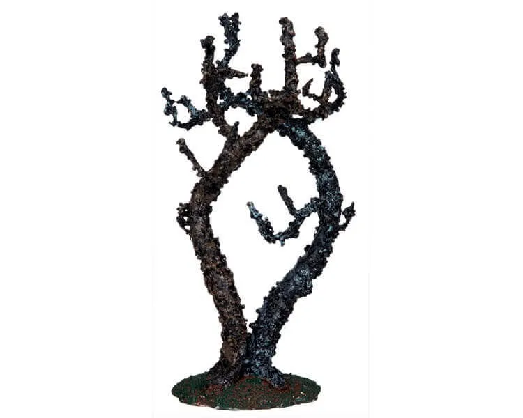 lemax-double-lichen-covered-tree-spooky-town-miniaturbaum image 1