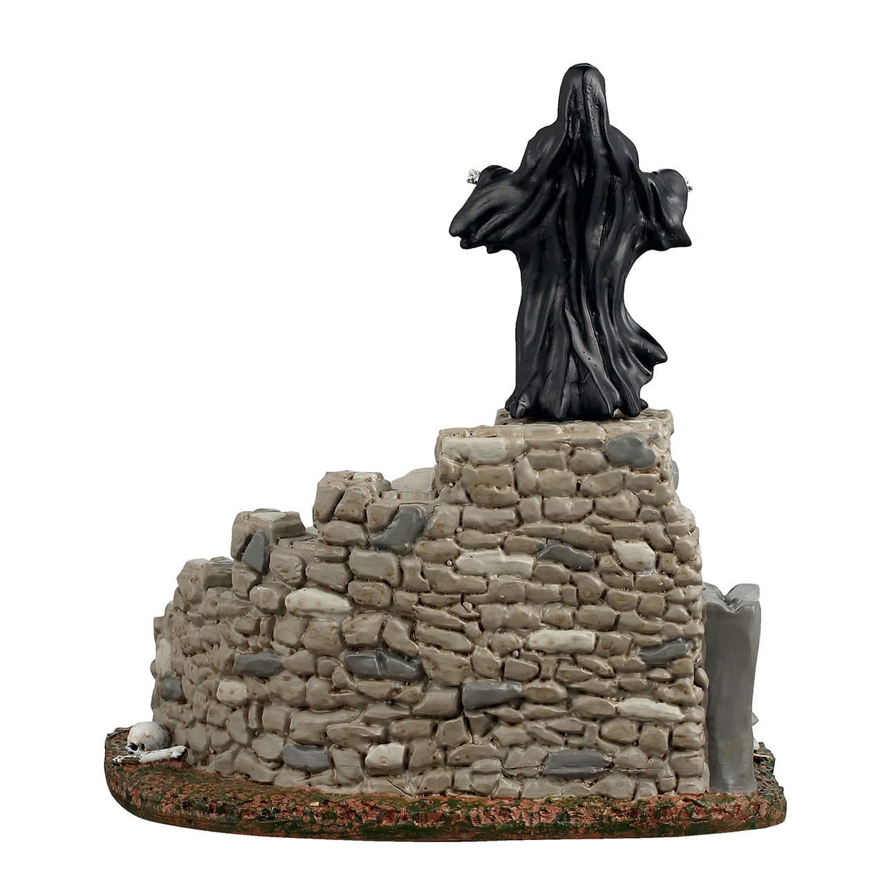 lemax-spooky-staircase-halloween-miniatur-szene-gruselige-treppe-mit-sensenmann image 4