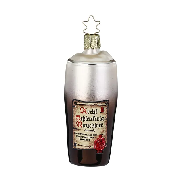 inge-glas-glas-rauchbier-christbaumkugel-9-5-cm image 1
