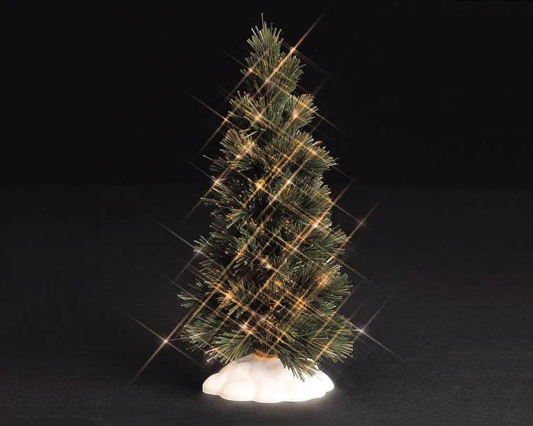 lemax-shimmering-spruce-clear-large-gro-e-miniatur-tanne image 1