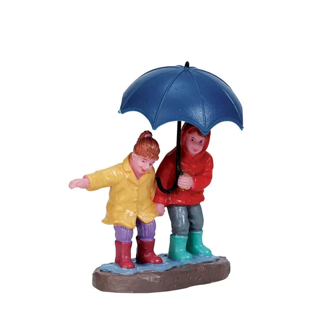 lemax-staying-dry-miniatur-figur-f-r-weihnachtsdorf-und-miniwelt image 1