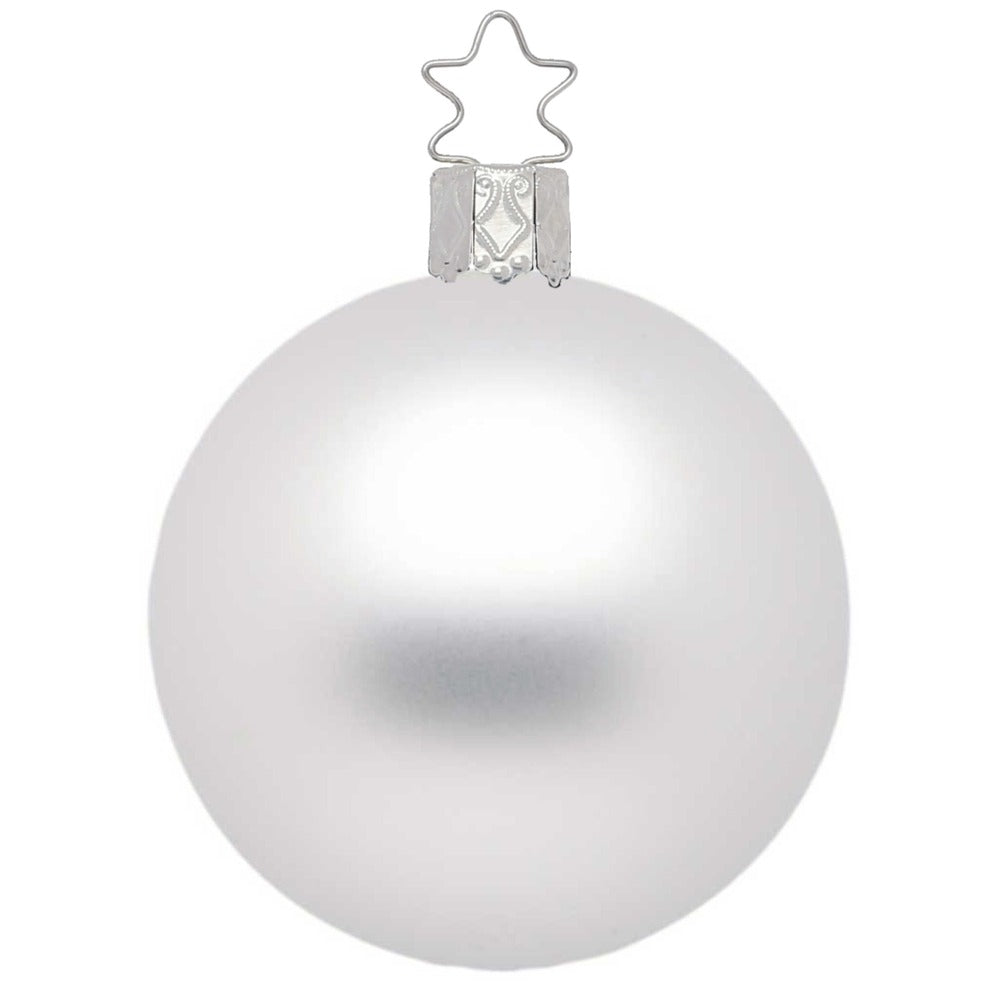 inge-glas-manufaktur-kugel-wei-matt-15-cm-christbaumkugel-aus-glas image 1