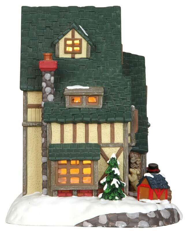 lemax-thompson-tudor-house-miniaturhaus image 2