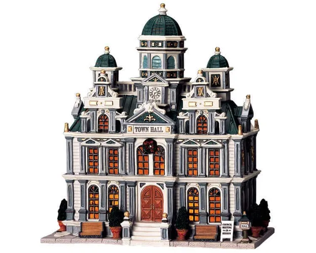 lemax-village-town-hall-rathaus-geb-ude image 1