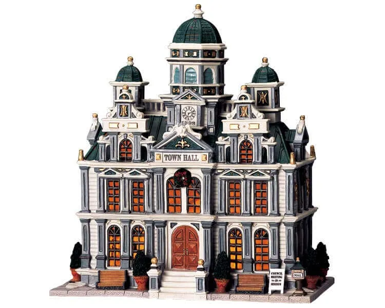 lemax-village-town-hall-rathaus-geb-ude image 1