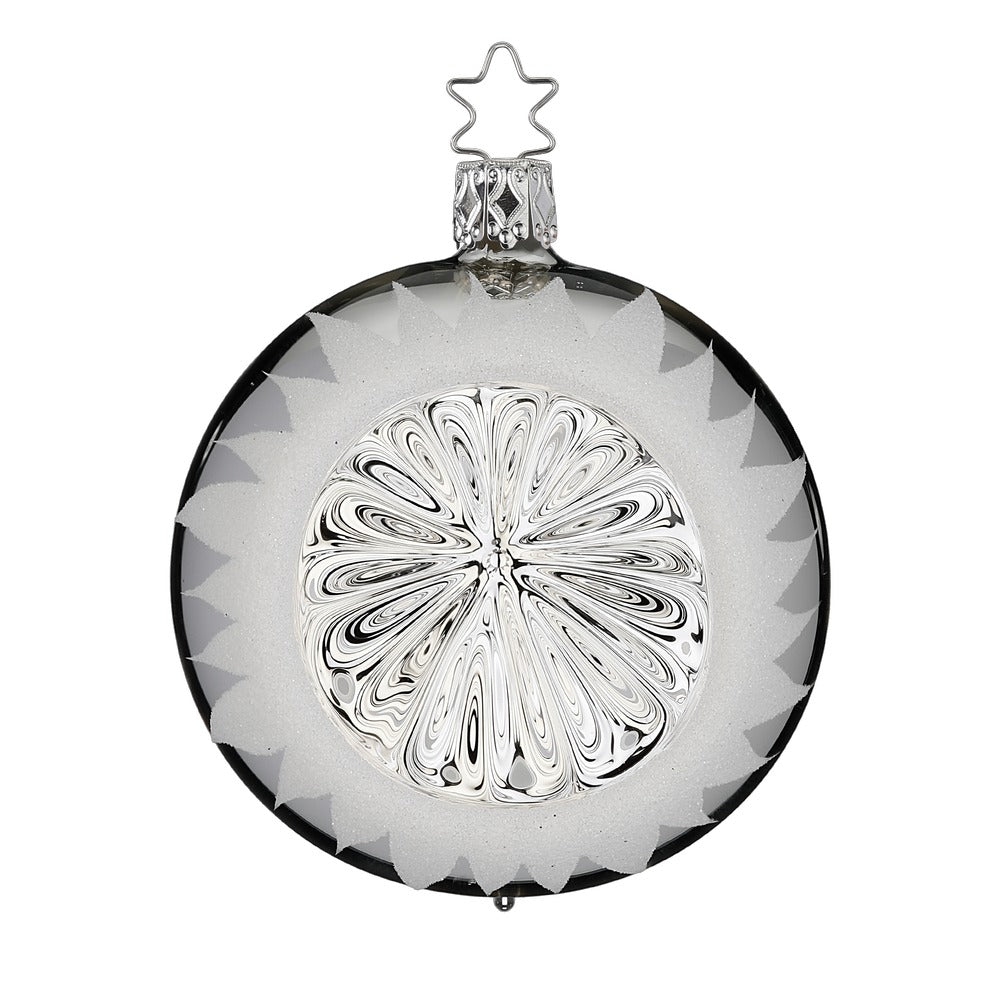 inge-glas-silberner-glanz-christbaumkugel-8-cm image 1