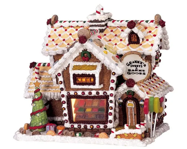 lemax-granny-s-sweets-baked-goods-sugar-n-spice-miniaturhaus image 1