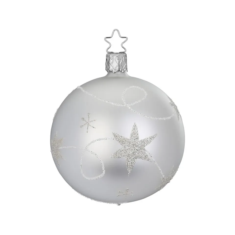 inge-glas-sternenband-christbaumkugel-aus-glas-8-cm image 1