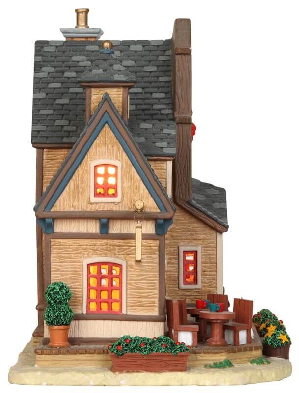 lemax-hill-of-beans-coffee-shop-beleuchtetes-dorfhaus image 2