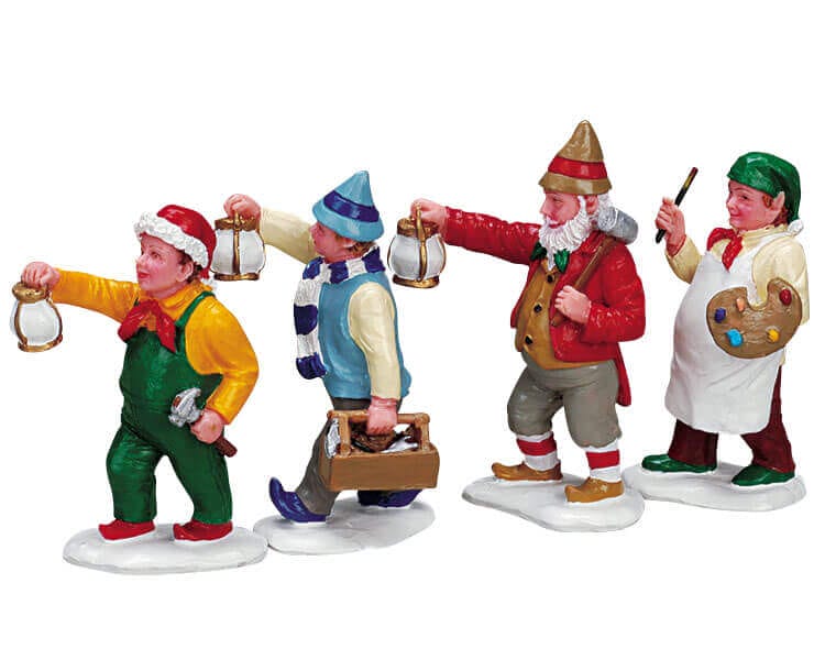 lemax-time-to-make-the-toys-werkstatt-figuren-szene image 1