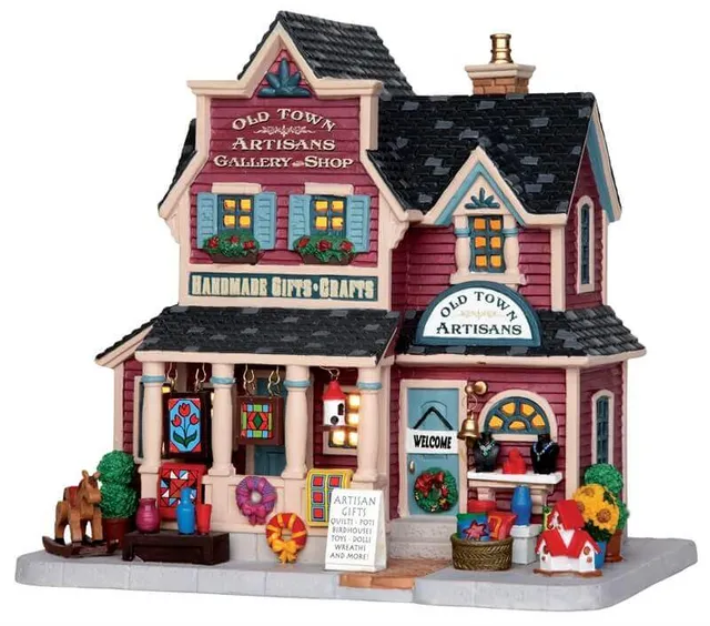 lemax-old-town-artisans-gallery-and-shop-miniaturhaus image 1
