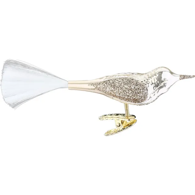 inge-glas-vogel-christbaumkugel-champagner-opal-10-cm image 1