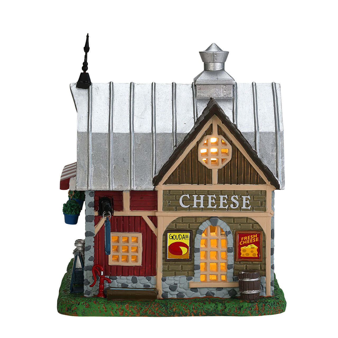 lemax-old-fashioned-dairy-miniaturhaus-beleuchtet image 2