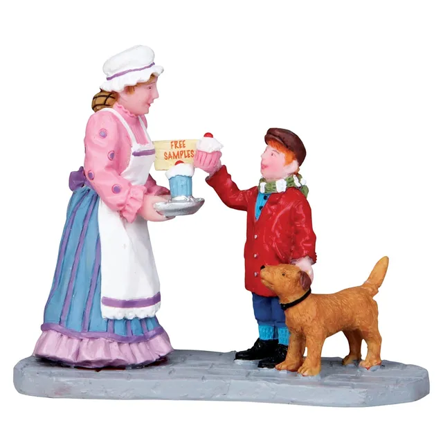 lemax-puppy-treat-miniaturfigur-f-r-weihnachtsdorf image 1