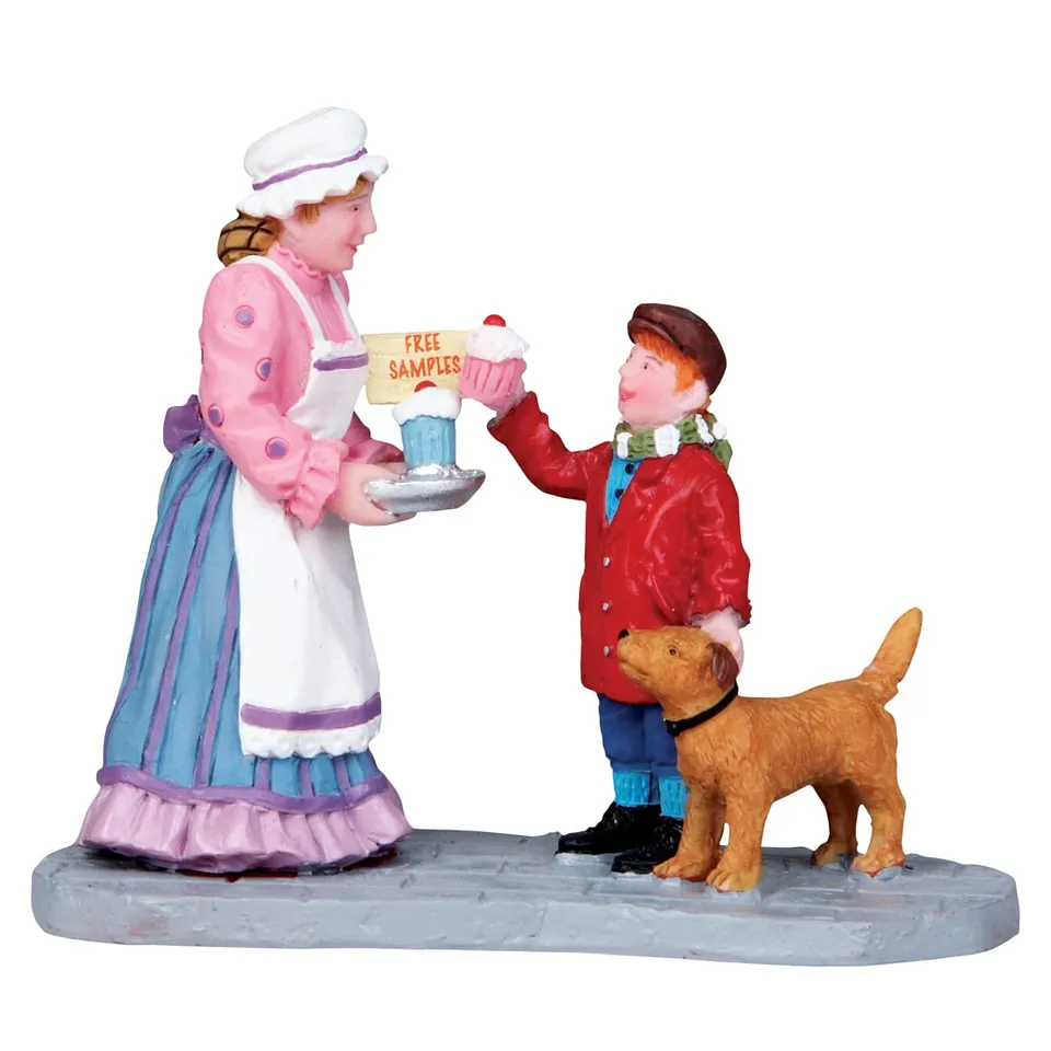 lemax-puppy-treat-miniaturfigur-f-r-weihnachtsdorf image 1