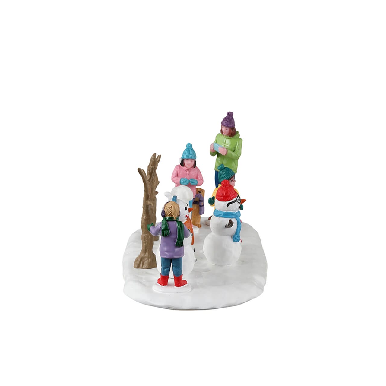lemax-snowmen-friends-vail-village-miniaturfiguren-set image 2