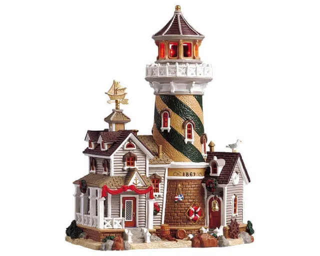 lemax-schooner-point-lighthouse-miniatur-leuchtturm image 1