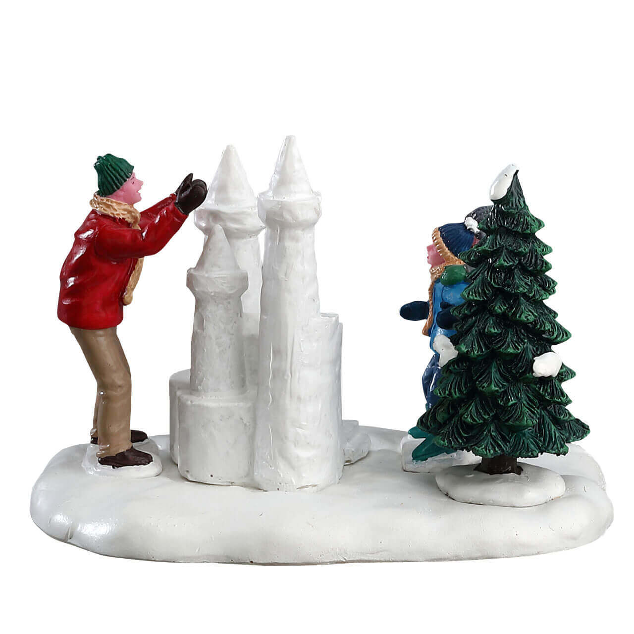 lemax-snow-castle-beleuchtetes-miniatur-schloss image 4