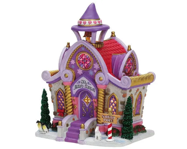 lemax-st-elfie-s-chapel-miniatur-kirche image 1