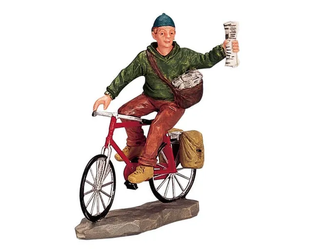 lemax-hot-off-the-press-zeitungs-figur-miniatur image 1