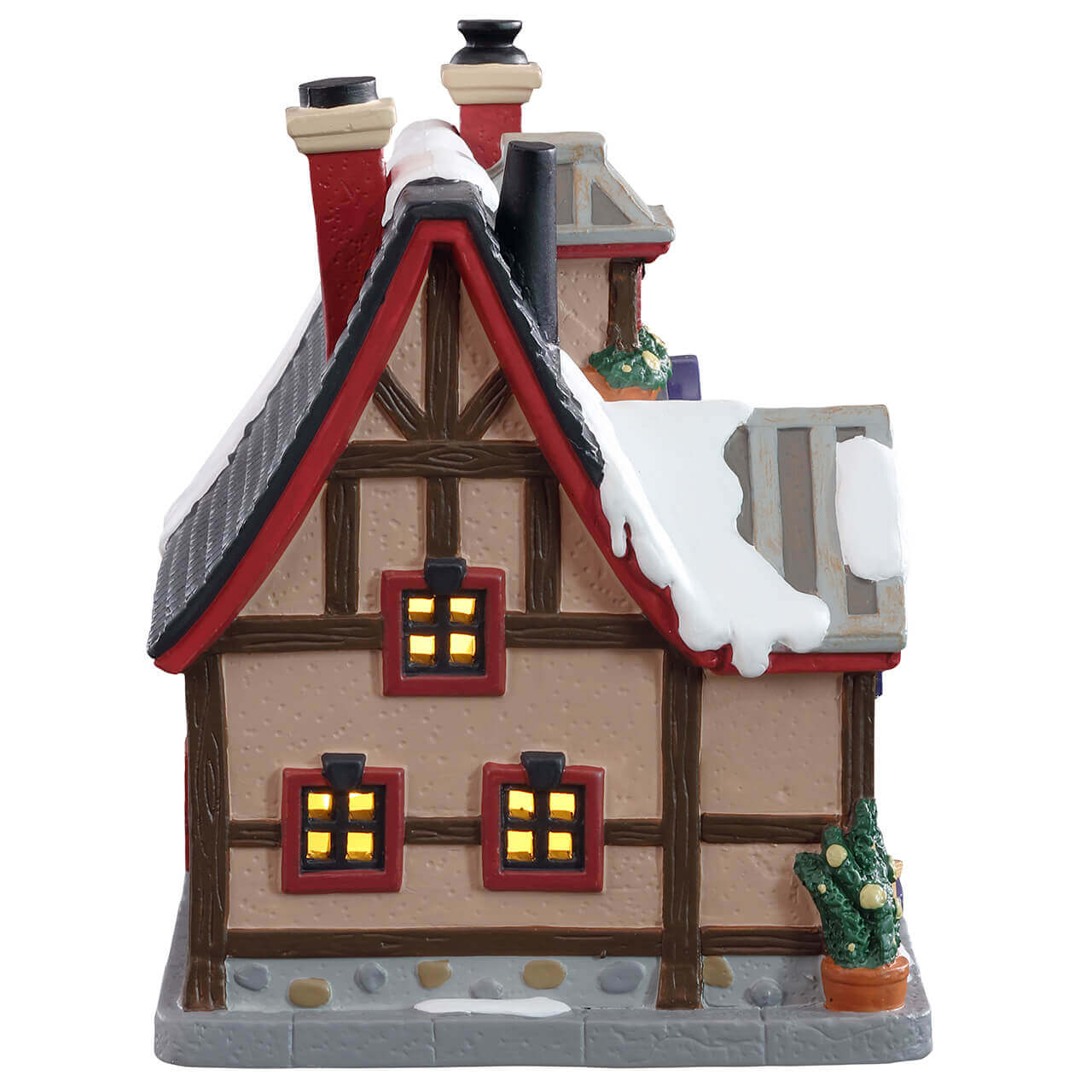 lemax-crepe-cafe-pariser-flair-in-ihrer-weihnachtswelt-sammelgeb-ude-aus-der-ser image 2