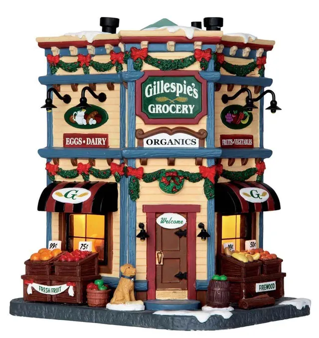lemax-gillespie-s-grocery-miniaturhaus image 1
