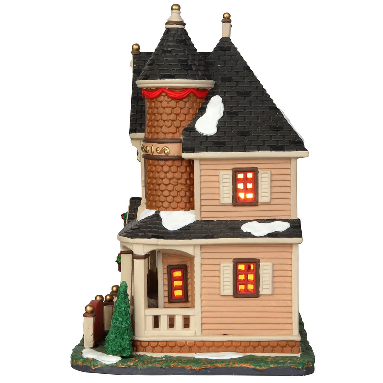 lemax-fairview-inn-beleuchtetes-miniatur-gasthaus image 2
