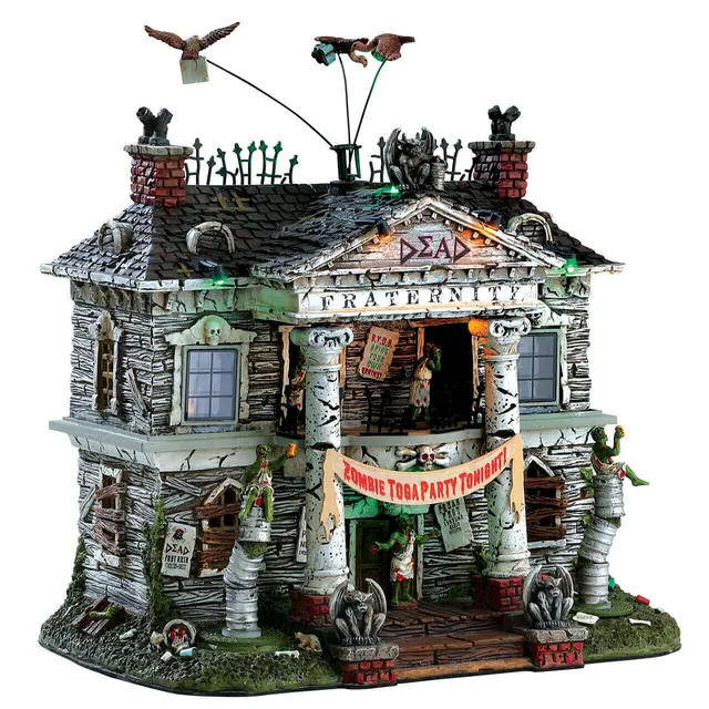 lemax-dead-fraternity-spooky-town-gruselhaus image 1