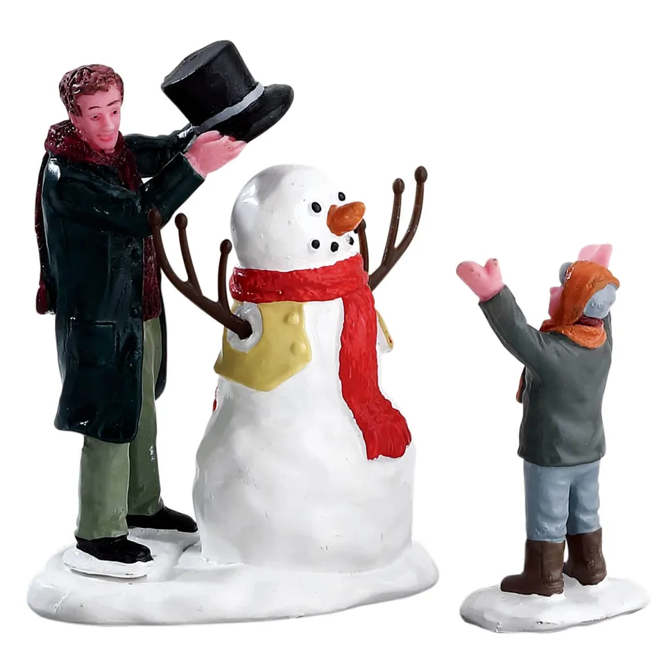 lemax-sharp-dressed-snowman-2er-schneemann-set image 1