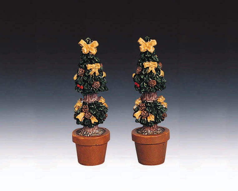 lemax-cone-shaped-topiaries-kegel-b-umchen-2er-set-deko image 1