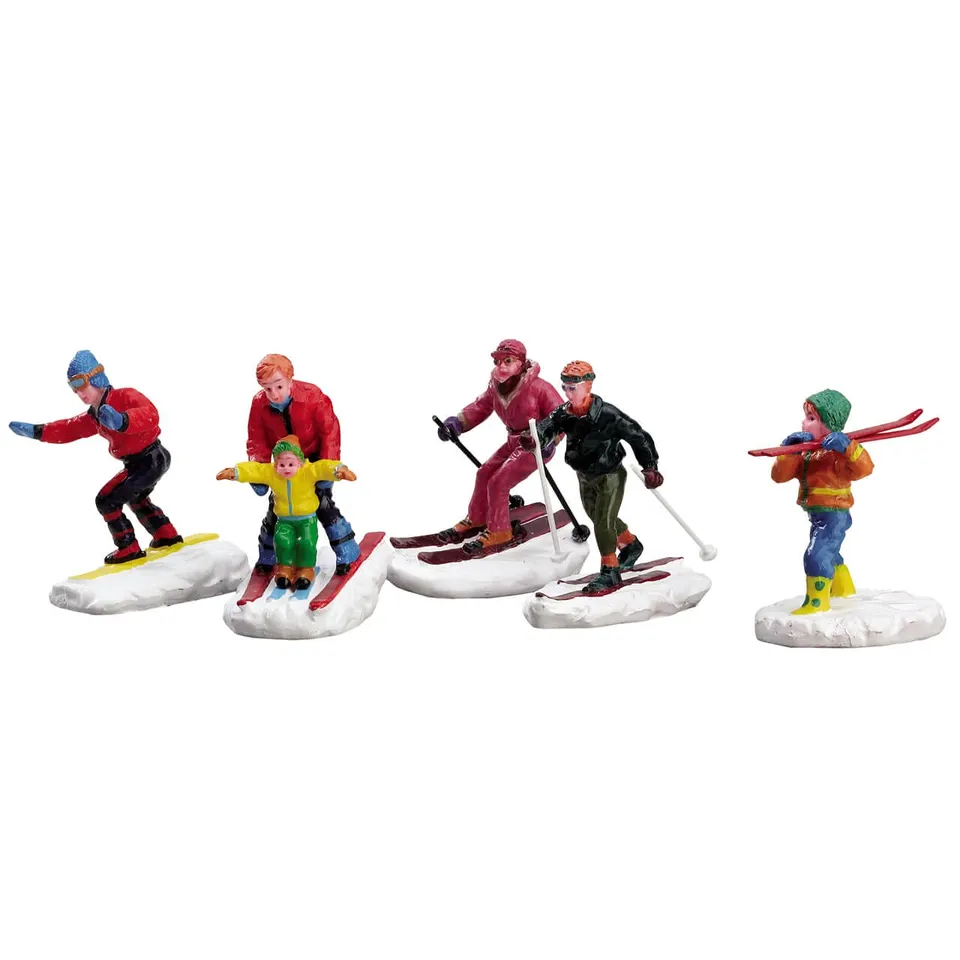 lemax-vail-village-winter-fun-figurines-set-of-5-figuren-set image 1