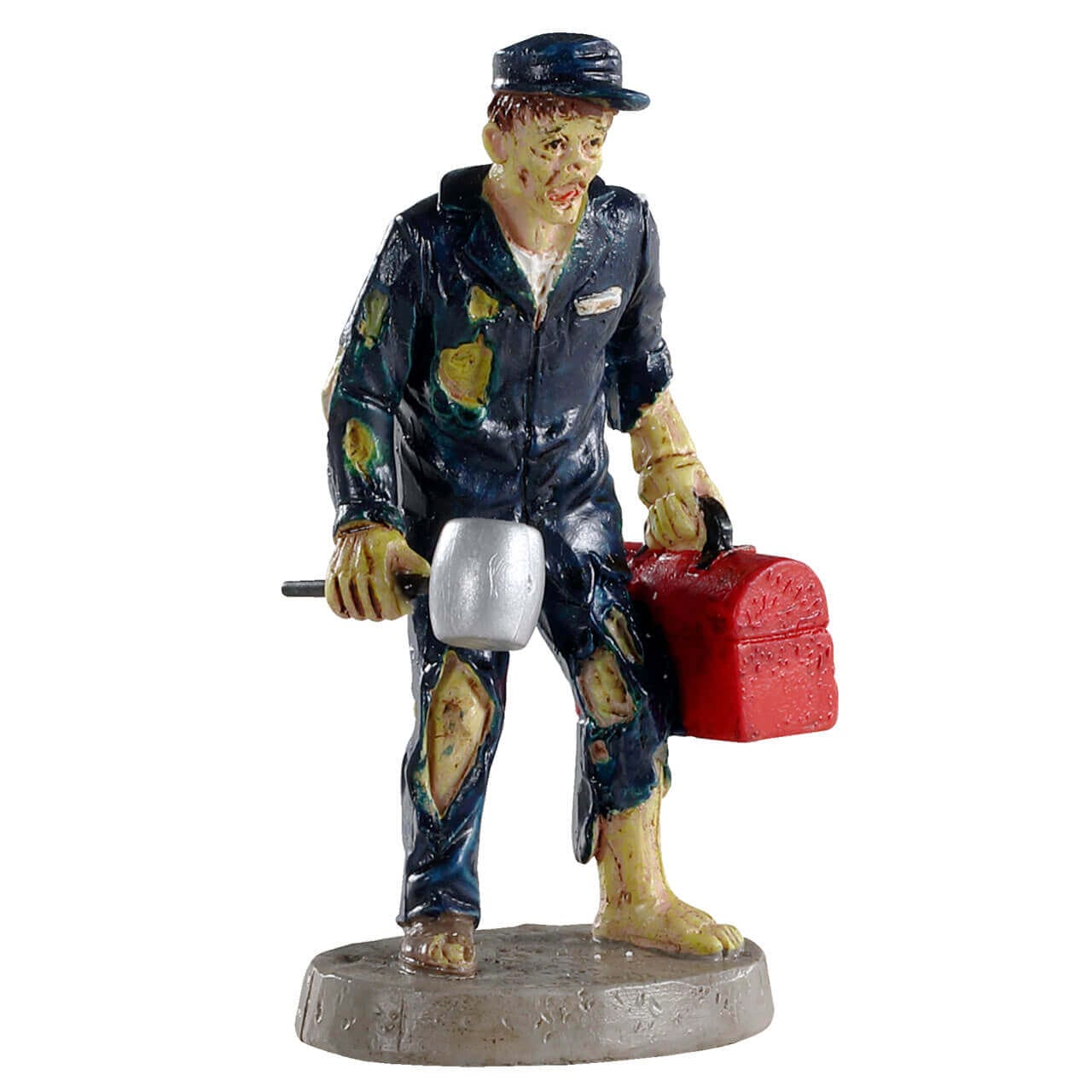 lemax-zombie-mechanic-spooky-town-gruselfigur image 1