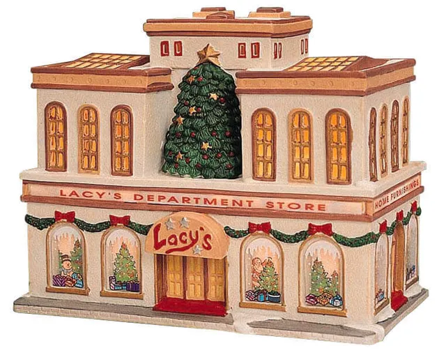 lemax-lacy-s-department-store-gro-es-kaufhaus-f-r-die-weihnachtslandschaft image 1
