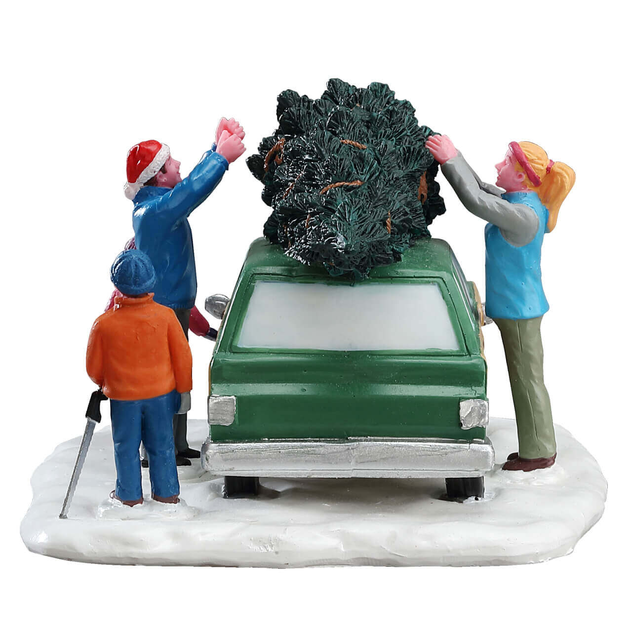 lemax-christmas-tree-transport-miniaturfahrzeug-weihnachtsbaum-transport image 3
