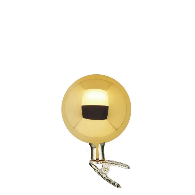 inge-glas-kugeln-auf-clip-christbaumkugeln-inkagold-glanz-8-cm image 1