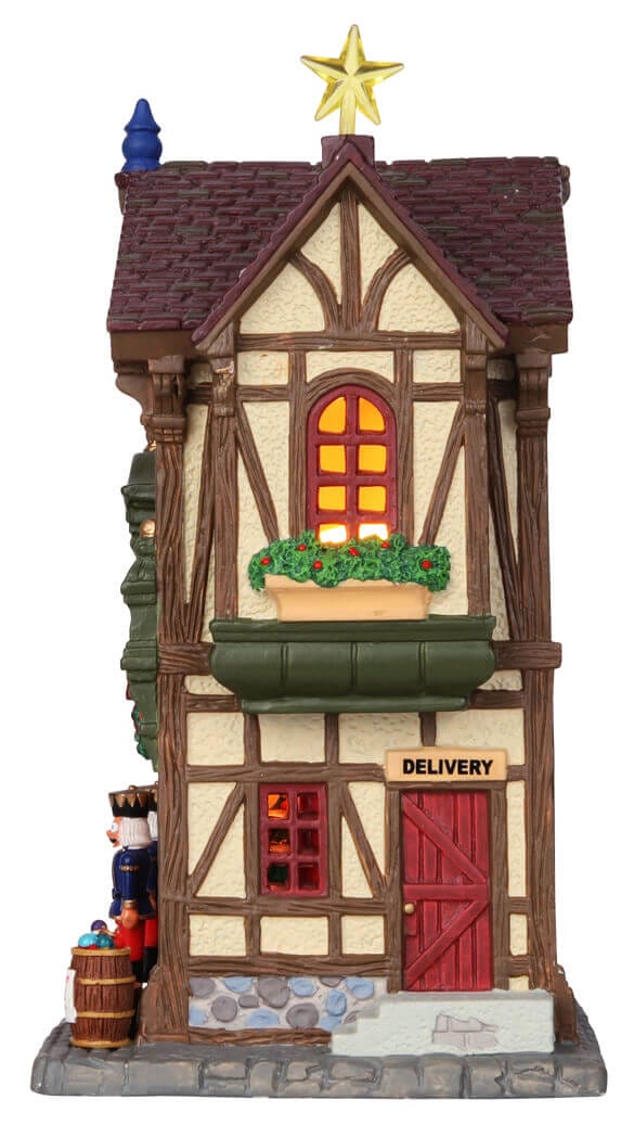 lemax-fezziwig-s-christmas-shoppe-haus-holidays-seasons image 2