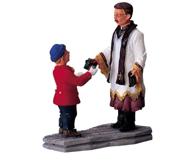 lemax-a-gift-for-father-geschenk-miniaturfigur image 1