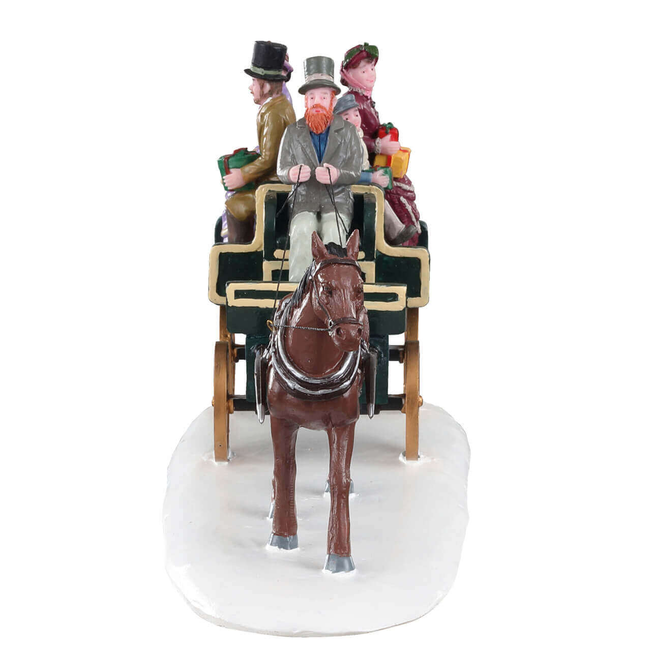 lemax-jaunting-car-miniatur-kutsche-caddington-village image 2