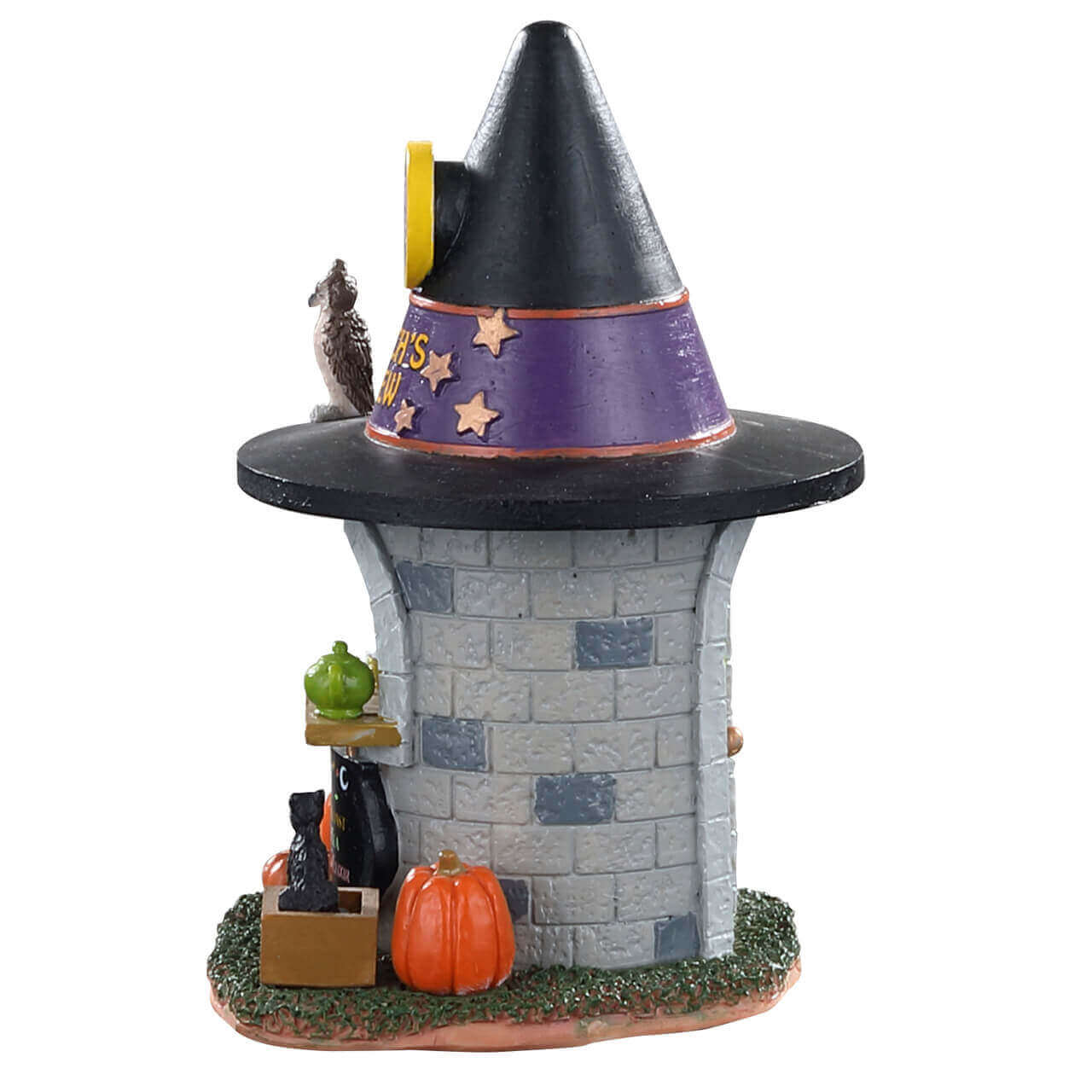 lemax-witch-s-brew-coffee-spooky-town-haus image 3