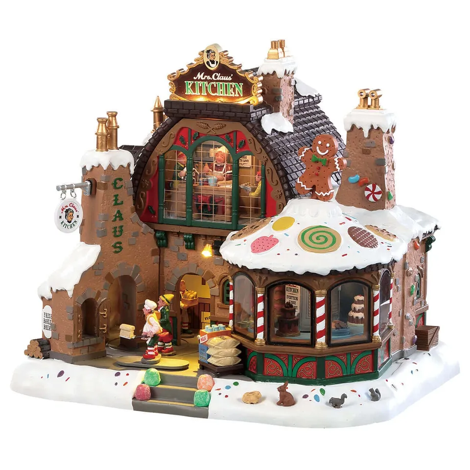lemax-mrs-claus-kitchen-weihnachtshaus-animiert image 1