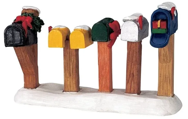 lemax-country-road-mailboxes-miniatur-briefk-sten image 1