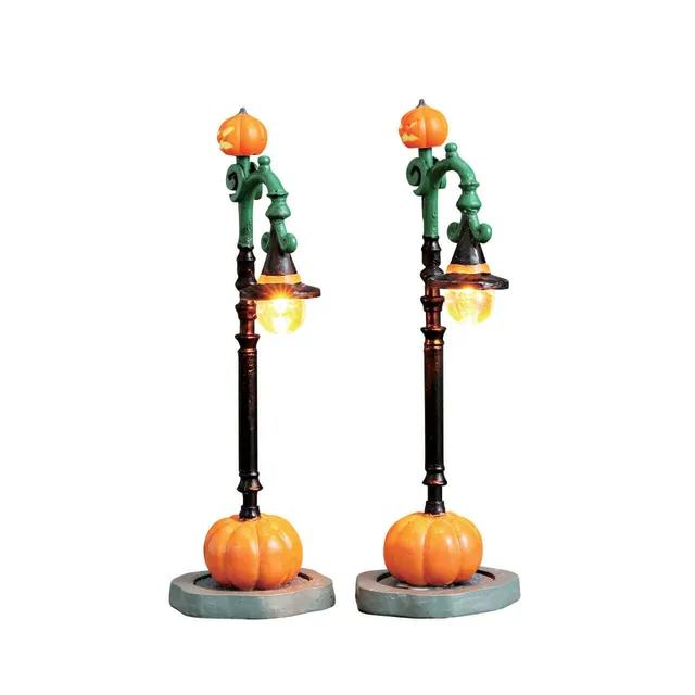 lemax-witch-pumpkin-patch-k-rbis-set-2-teilig image 1