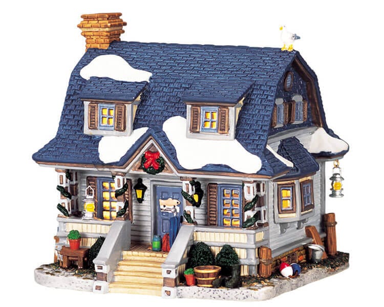 lemax-wakeman-s-cottage-weihnachtshaus-miniatur image 1